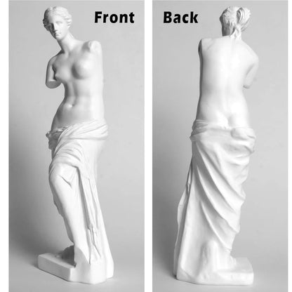 Aphrodite Venus de Milo Statue, Greek Goddess Resin Sculpture