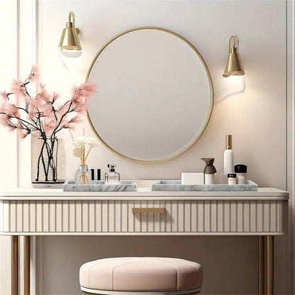 Silicone Vanity Tray, Soft Bathroom and Dresser Organizer Tray