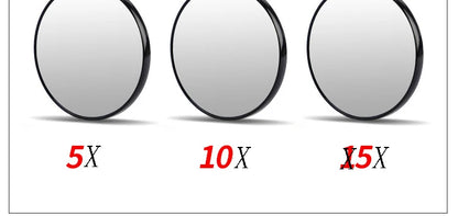 Magnifying Makeup Mirror, Suction Cup 5X, 10X or 15X Mirror