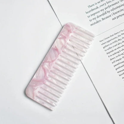 Wide Tooth Hair Comb, Acetate Anti-Static Detangling Comb