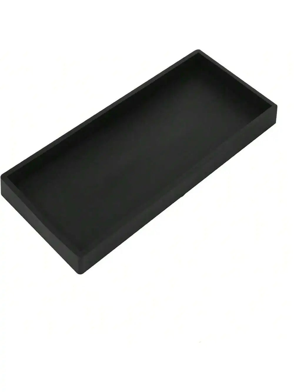Silicone Vanity Tray, Soft Bathroom and Dresser Organizer Tray