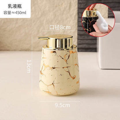 Marble Ceramic Foaming Soap Dispenser, 450ml