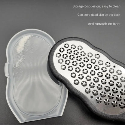 Stainless Steel Foot File with Splash Guard