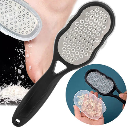 Stainless Steel Foot File with Splash Guard