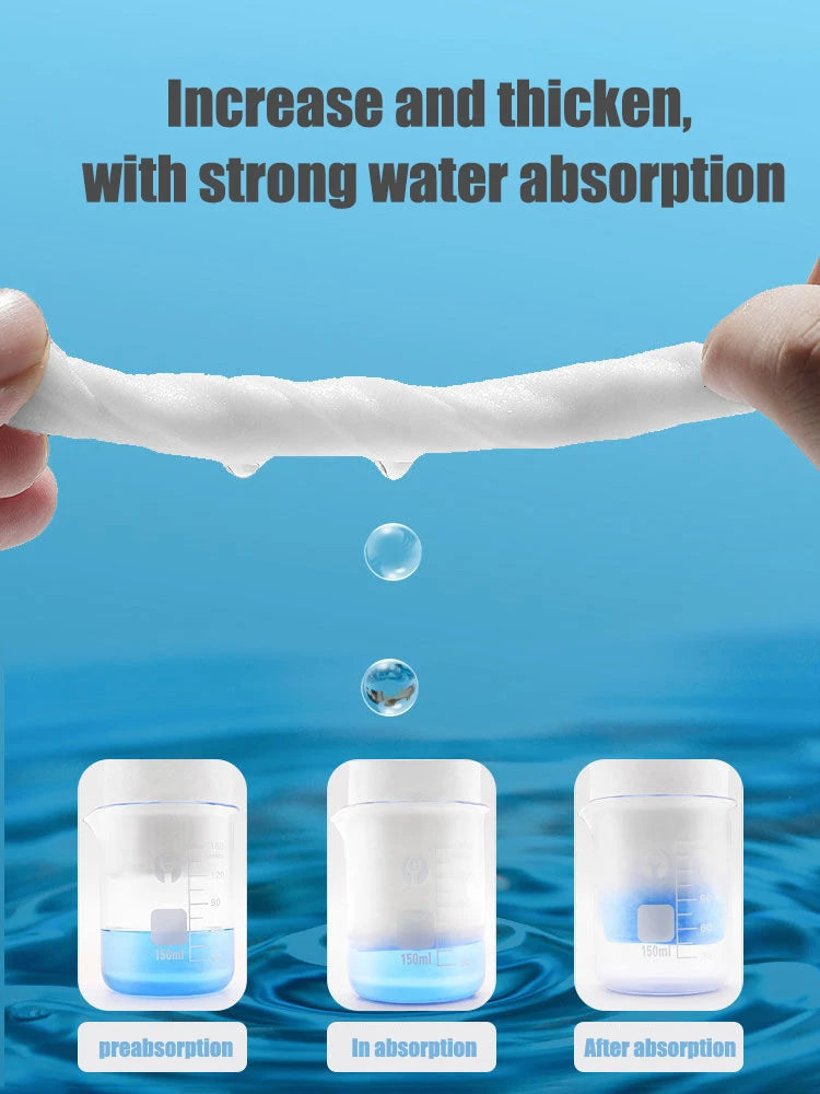 Disposable Cotton Face Towels, 30 to 100 Pack
