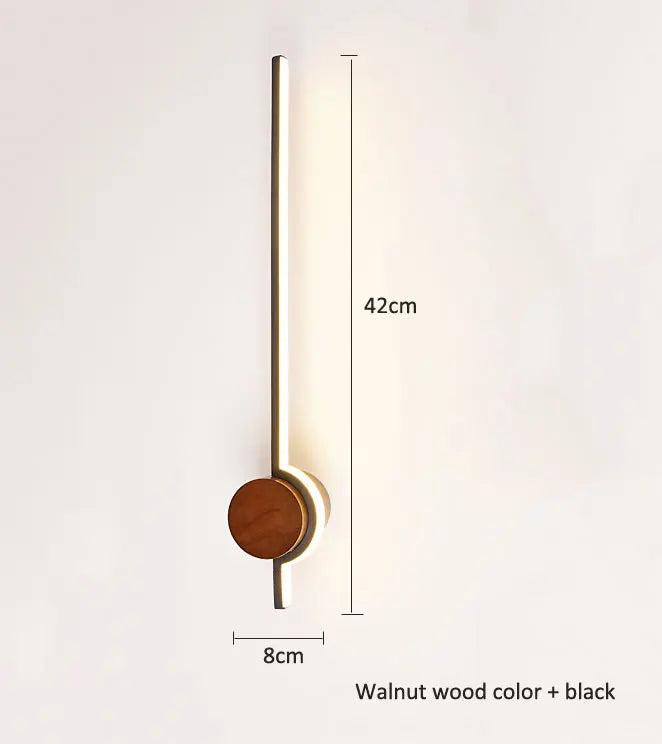 Nordic Bedside LED Wall Lamp, Up and Down Light