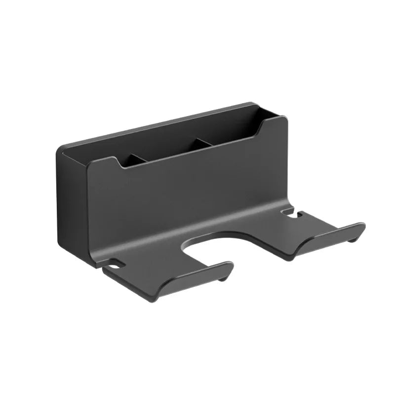 Hair Dryer Holder, Wall Mounted Bathroom Styling Tool Rack