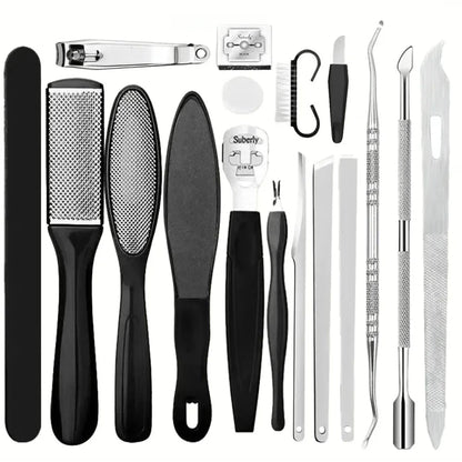 Heavy-Duty Stainless Steel Toenail Clipper Set