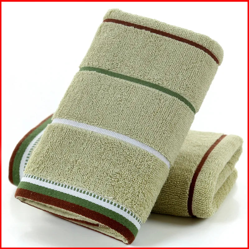 Thick Bath Towel, Soft Cotton Blend Terry, Quick Drying