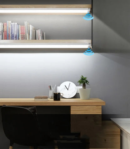 Motion Sensor LED Light Bar, Wireless Rechargeable Closet Light