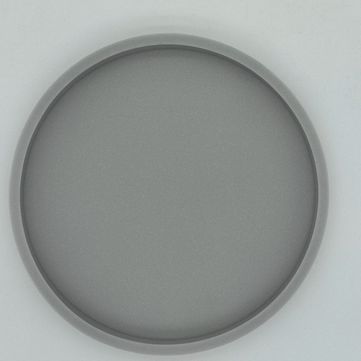 Round Vanity Tray, Decorative Marble Pattern Bathroom Organizer