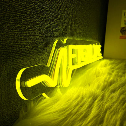 Cyberpunk LED Neon Sign, USB Acrylic Wall Light for Gaming Room