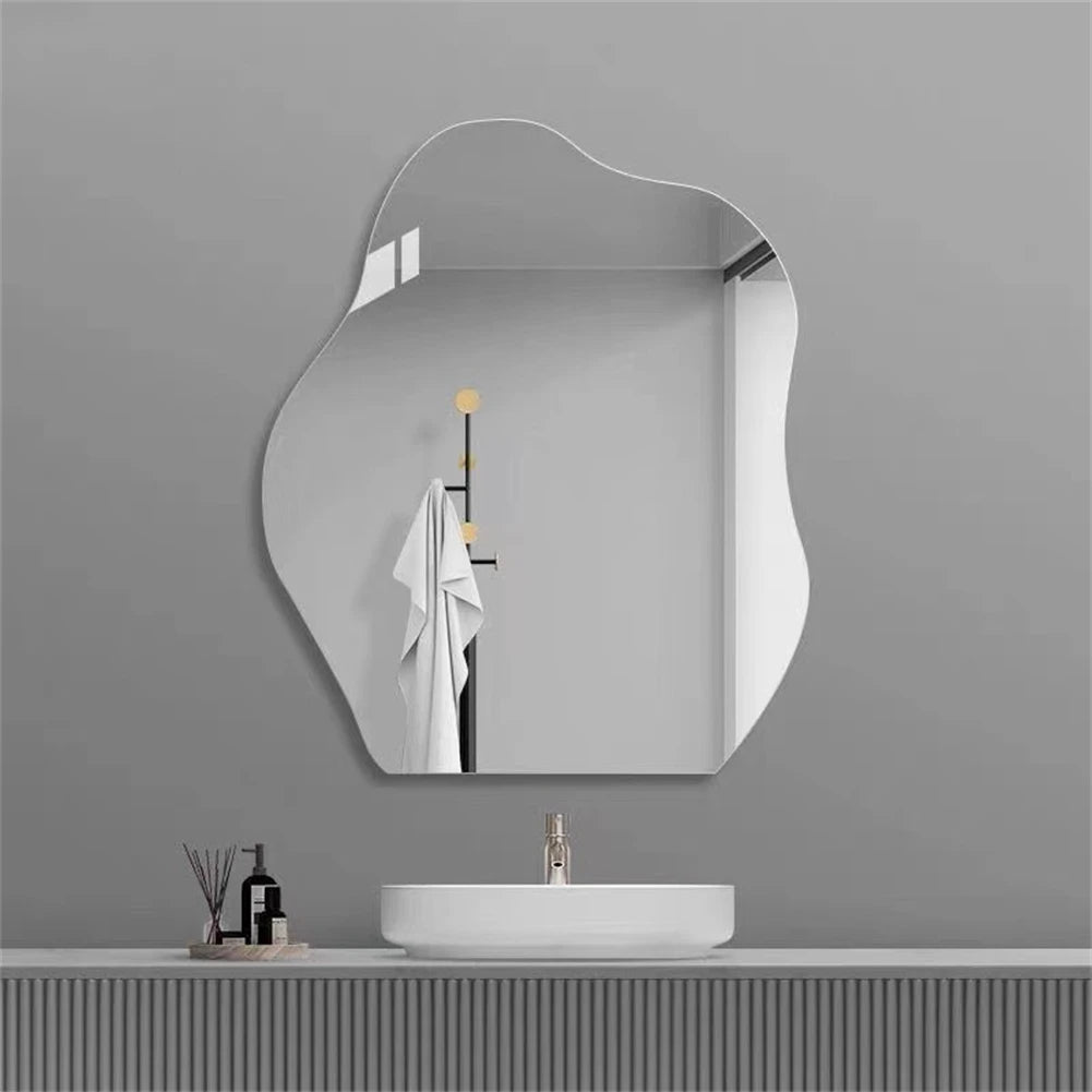 Irregular Frameless Decorative Wall Mirror