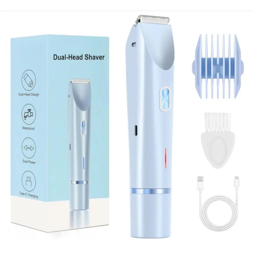Women's 2-in-1 Rechargeable Electric Shaver