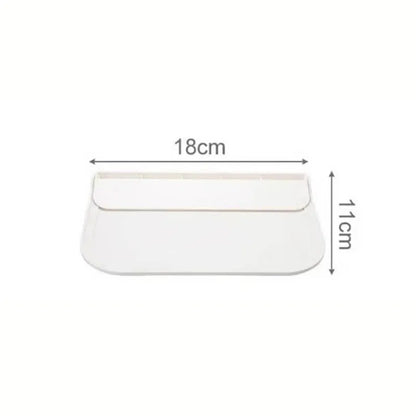 Foldable Wall Shelf, No Drill Floating Shelf for Bathroom