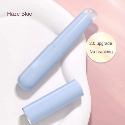 Silicone Lip Brush with Cap, Portable Lipstick Applicator