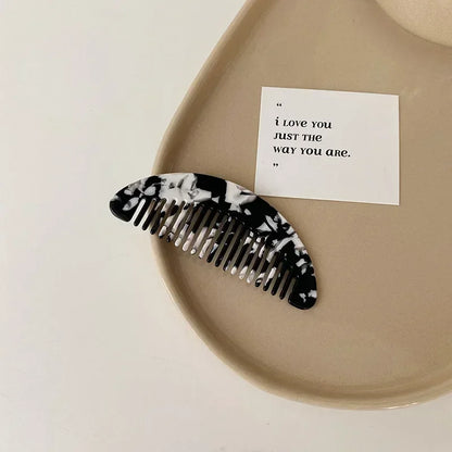 Wide Tooth Hair Comb, Acetate Anti-Static Detangling Comb