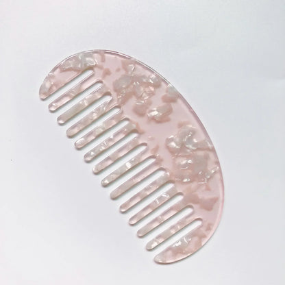 Wide Tooth Hair Comb, Acetate Anti-Static Detangling Comb
