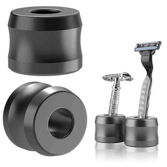 Safety Razor Stand, Aluminum Shaving Razor Holder for Counter