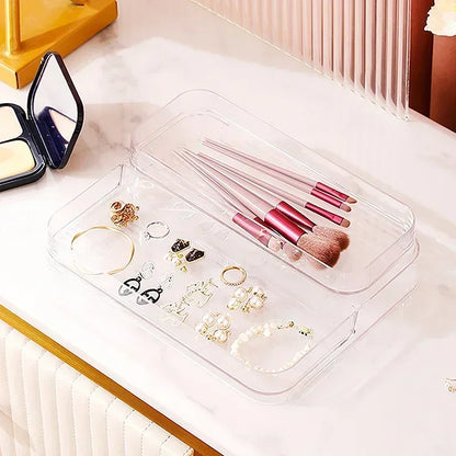 Perfume Organizer Shelf, 3 Tier Clear Skincare Display Stand
