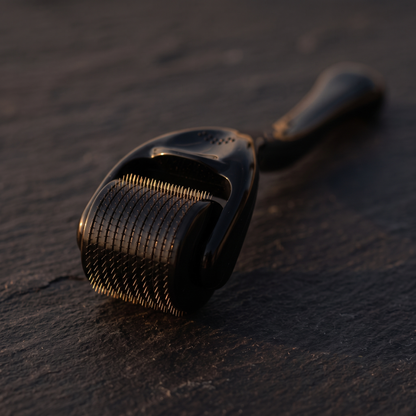 Close-up of the micro derma roller head