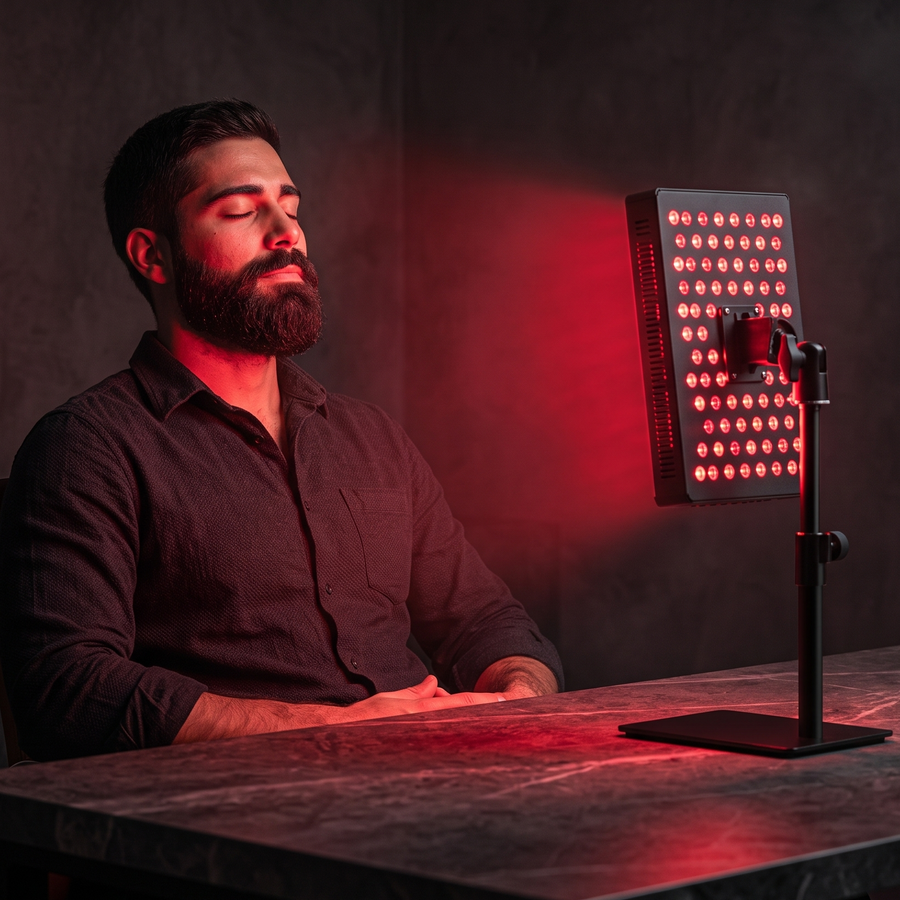 96 LED Red Light Panel | Portable USB Lamp for Face & Body