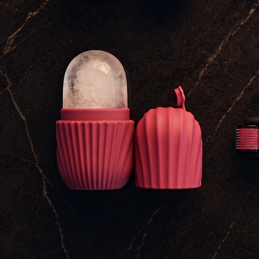 Kit in black and rose red